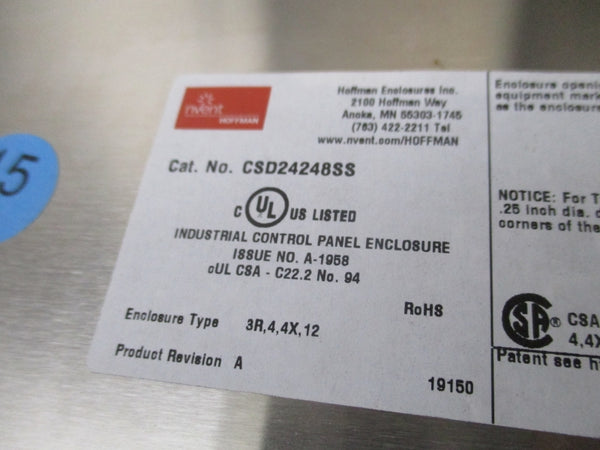 HOFFMAN CSD24248SS NSMP