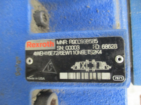 REXROTH R900481621 Z2FS6-2-43/1Q 110/120V NSNP