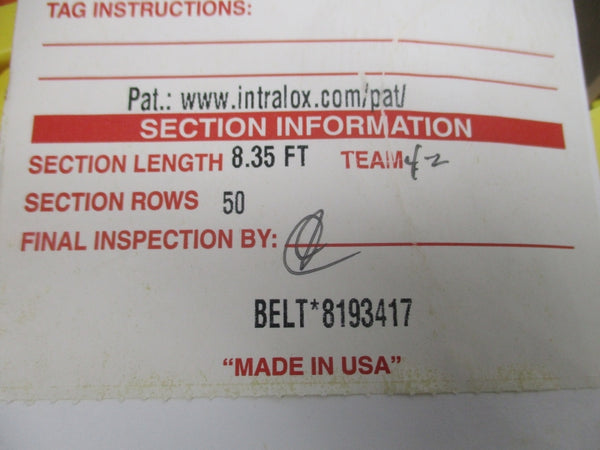 INTRALOX 8193417 8.35' NSNP