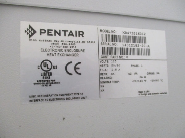 PENTAIR XR473516012 115V 1.8A NSMP