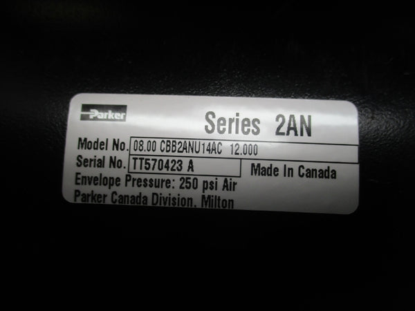 PARKER 08.00CBB2ANU14AC12.000 SER. 2AN 250PSI NSNP