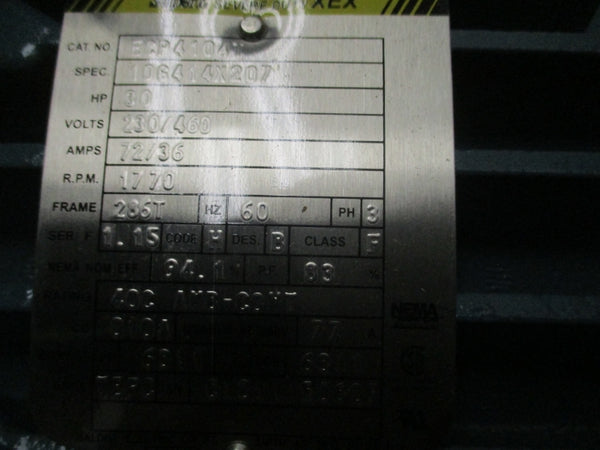 BALDOR ECP4104T 230/460V 72/36A NSMP