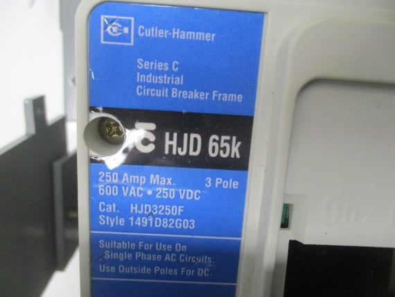 ALLEN BRADLEY 2193F-CJC-45CM SER. T w HJD BREAKER600VAC 250A NSMP