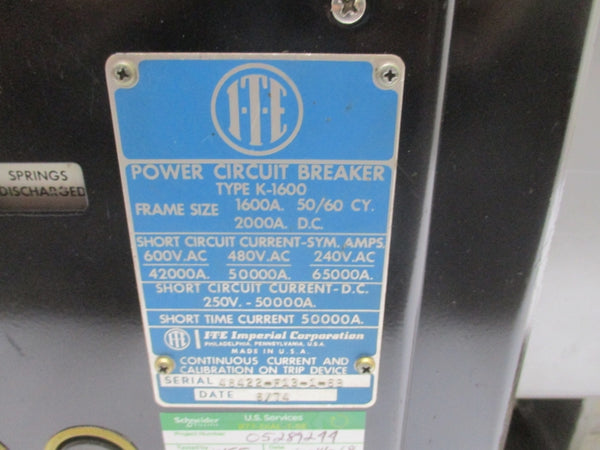 ITE K-1600 600V 1600A NSNP