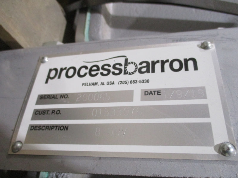 PROCESS BARRON 8DDV PUMP NSNP