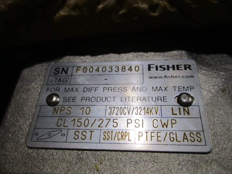 FISHER 2052 SIZE 3 150/275PSI NSMP