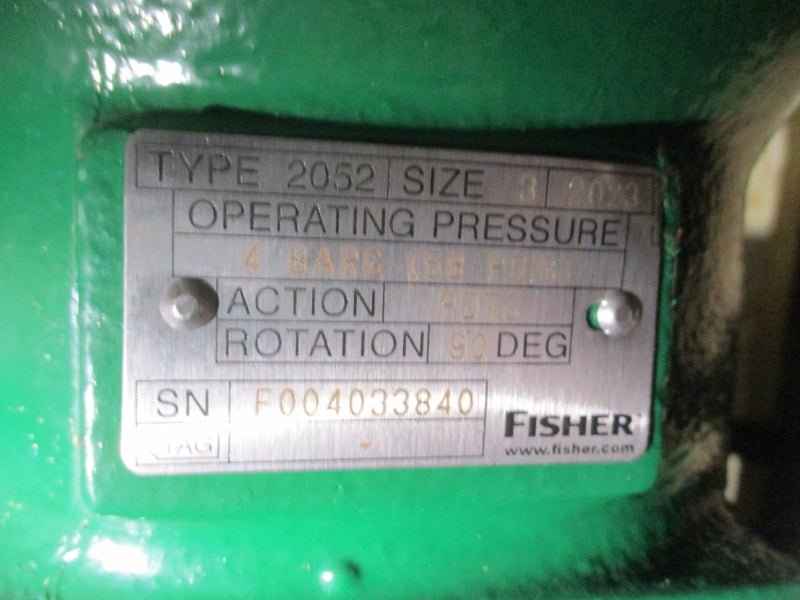 FISHER 2052 SIZE 3 150/275PSI NSMP