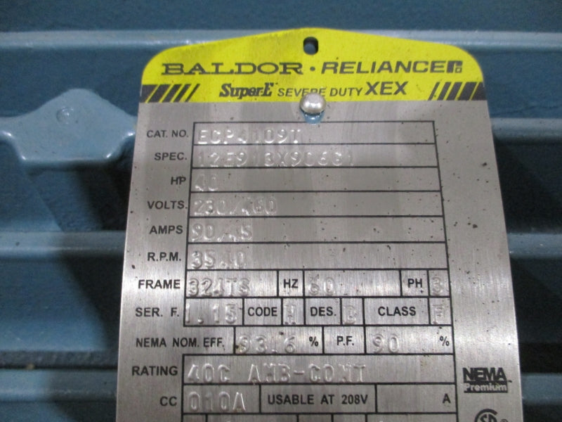 BALDOR ECP4109T 230/460V 90/45A NSMP