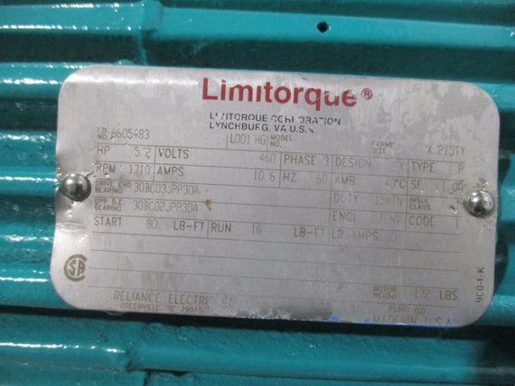 LIMITORQUE SMB-3-80-4P 6605483 460V 10.6A UNMP