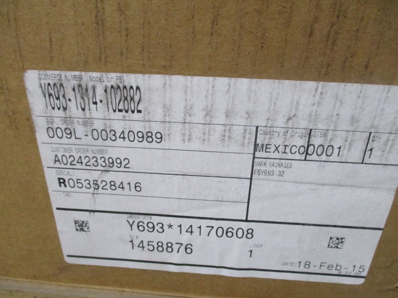 FISHER Y693-1314-102822 1/2" NSMP