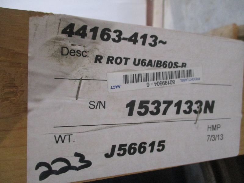GORMAN RUPP 44163-413 R ROTATING U6A/B60S-B NSMP