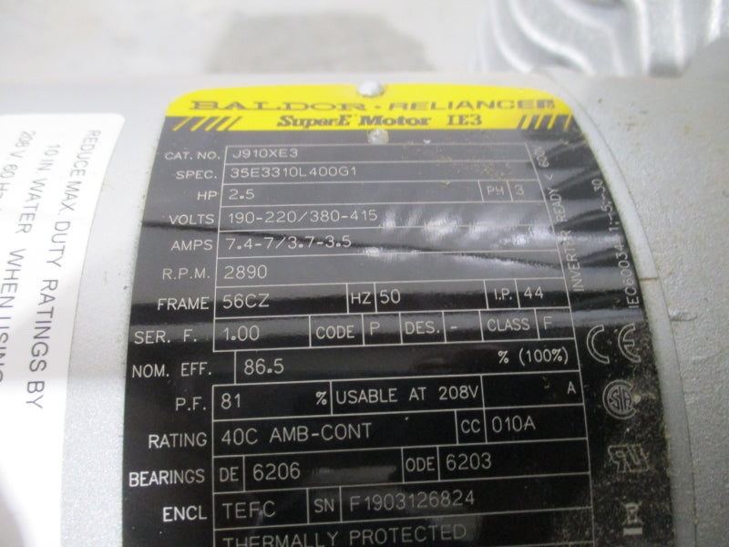 GAST R6335A-2 190-220/380-415V 7.4-7/3.7/3.5A NSNP