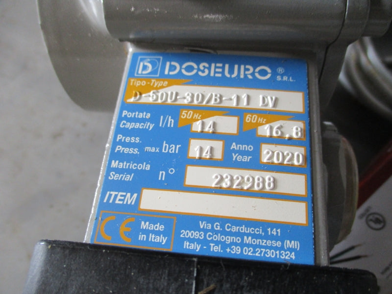 DOSEURO D-50U-30/B-11DV 230/460V 1.6/.8A NSNP