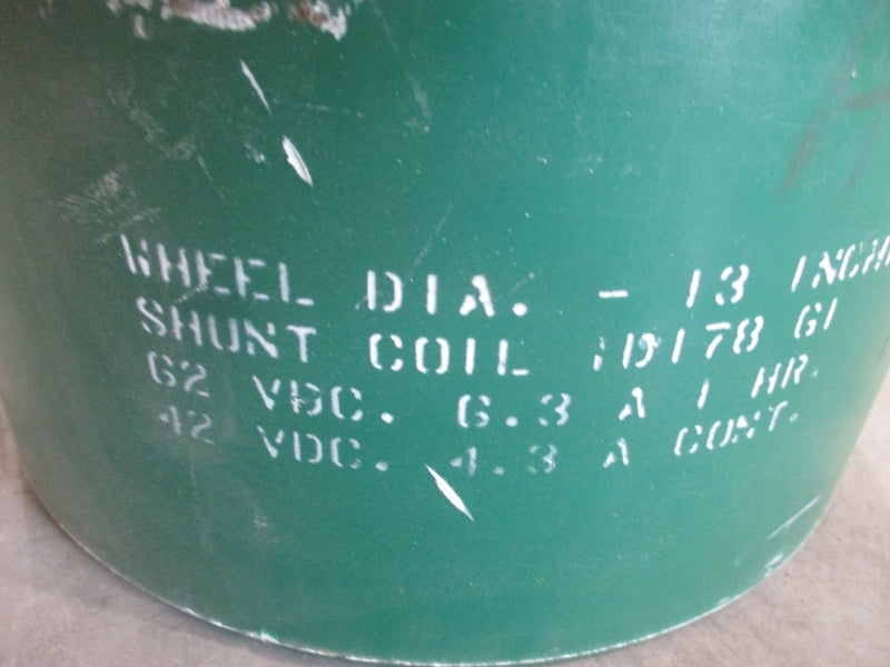 GENERAL ELECTRIC 1D178G1 62/42VDC 6.3/4.3A NSNP