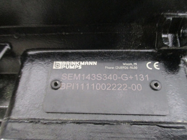 BRINNKMANN PUMPS ZS090090-MF+250 230/460V 3.8A UNMP