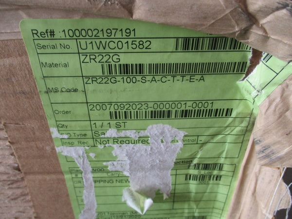 YOKOGAWA ZR22G-100-S-A-C-T-T-E-A NSMP