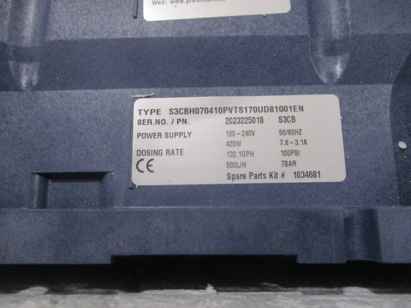 PROMINENT S3CBH070410PVTS170UD81001EN 100-240V 7.6-3.1A 100PSI NSMP
