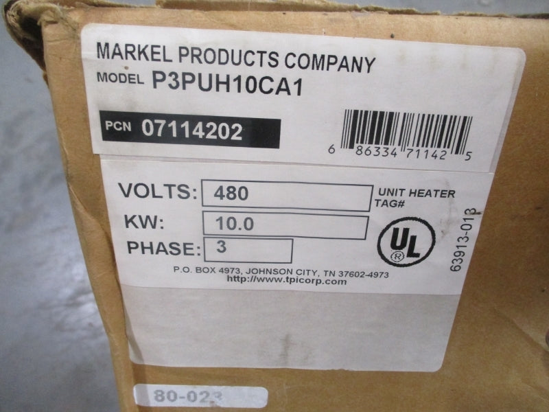 TPI P3PUH10CA1 480V 12.3A NSMP