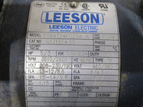 SUNDYNE K+326C04BK11111-6.450 208-230/190V 13-12/8.6A UNMP