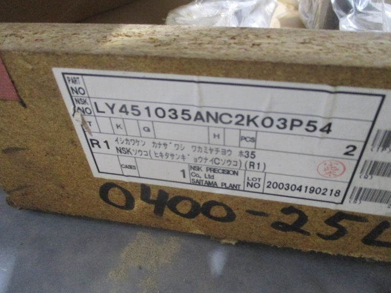NSK LY451035ANC2K03P54 (PKG OF 2) NSMP