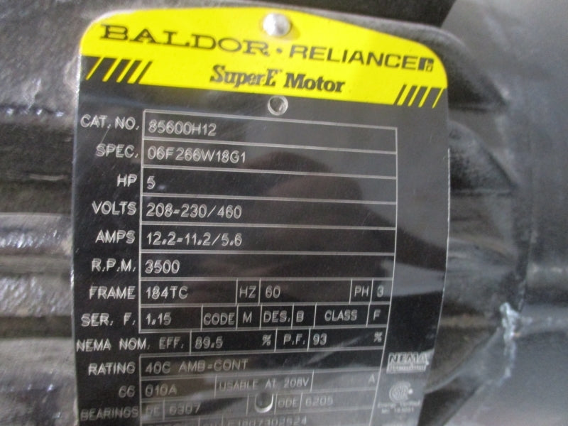 GRUNDFOSS A96523751P118340001 CRN15-02 A-FGJ-G-V-HQQV 208-230/460V 12.2-11.2/5.6A 363/194PSI NSNP