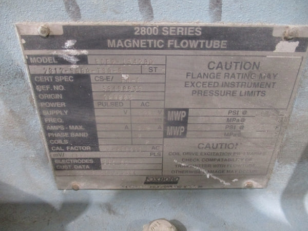 FOXBORO ECEP-13450D 2812-SABA-TSA-G 263PSI UNMP