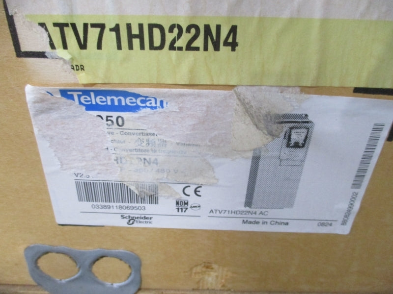 TELEMECANIQUE ATV71HD22N4 380-480V 50A NSMP