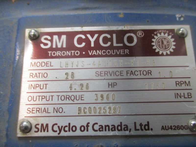 SM CYCLO LHYJS-4A105Y-Y1-28 UNMP