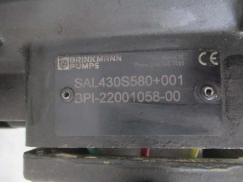 BRINKMANN PUMPS ZS090090-MK+250 230/460V 8.2/4.1A UNMP