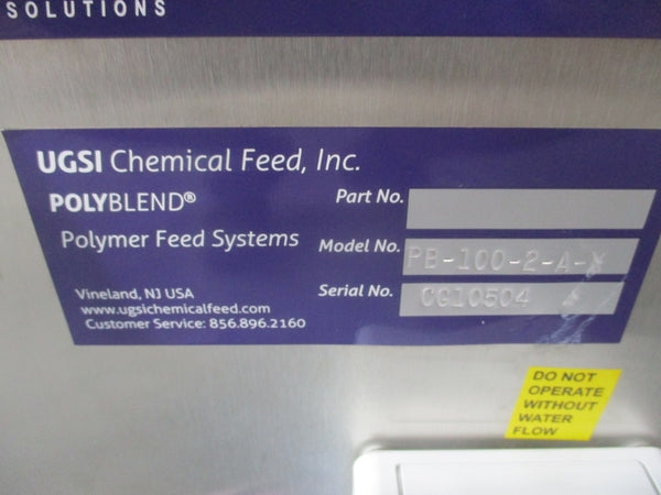 UGSI CHEMICAL FEED PB-100-2-A-X NSNP