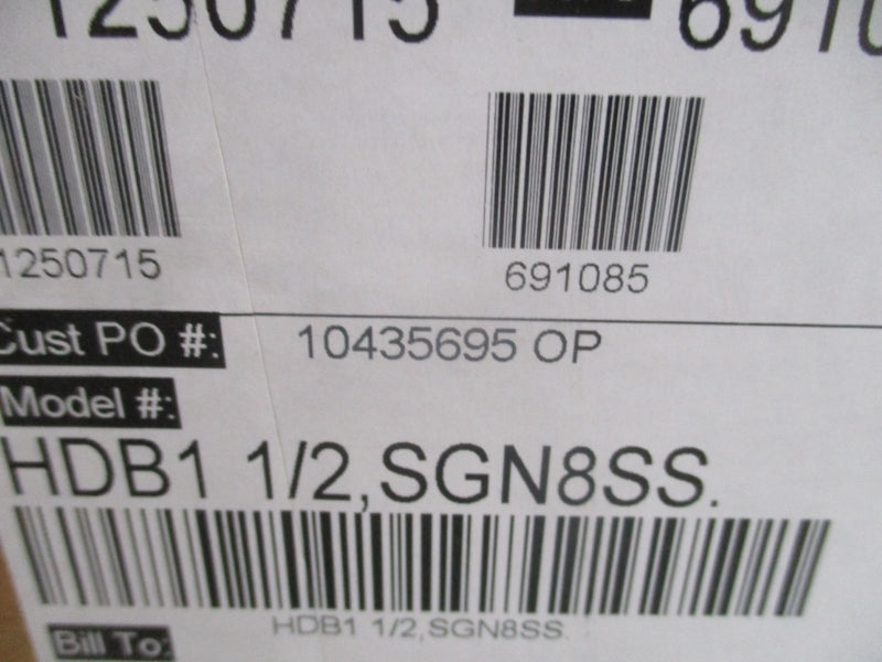 SANDPIPER HDB1 1/2.SGN8SS 125PSI NSMP