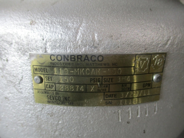 CONBRACO 119-MKCAM-150 150PSI 3M4 NSNP