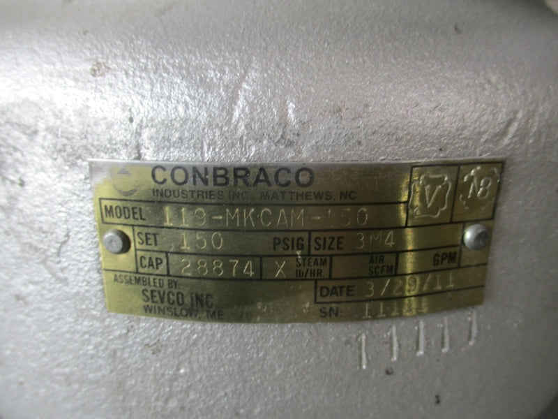 CONBRACO 119-MKCAM-150 150PSI 3M4 NSNP