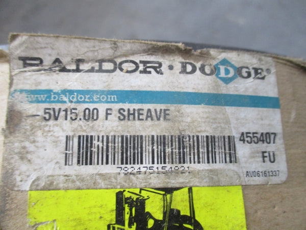 BALDOR 85V15.00  F SHEAVE 455407 NSMP
