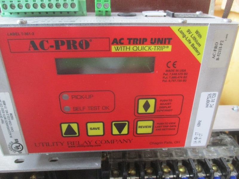 I-T-E K-600 600VAC 600A WITH AC-PRO QUICK TRIP REMAN