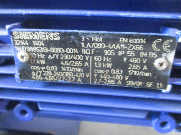 KSB ETABLOC GN 40 160/114.2 460V 2.65A NSNP