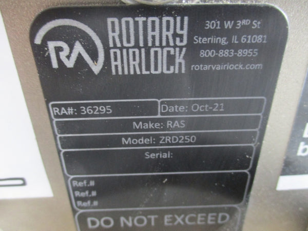 ROTARY AIRLOCK ZRD250 200/400V 3.58/1.79A NSNP