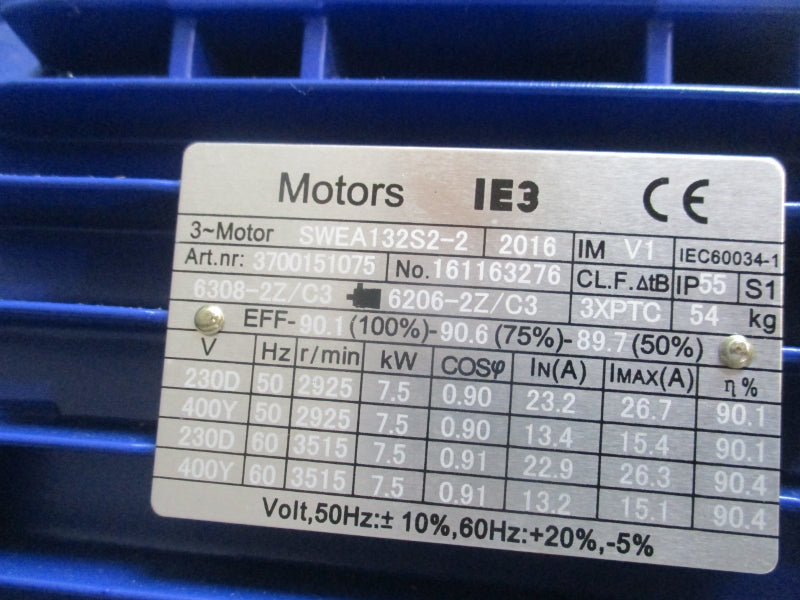 KSB MOVITEC VF 25/2 B 4503927272/ 400Y 13.2A NSNP