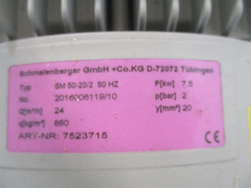 ATB SM 50-20/2 CAF132S/2P-31S+E3/1604 460V 12.0A UNMP