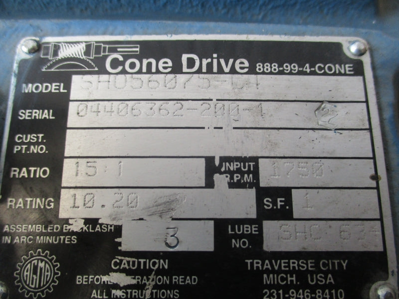 CONE DRIVE SH056075-C1 NSNP