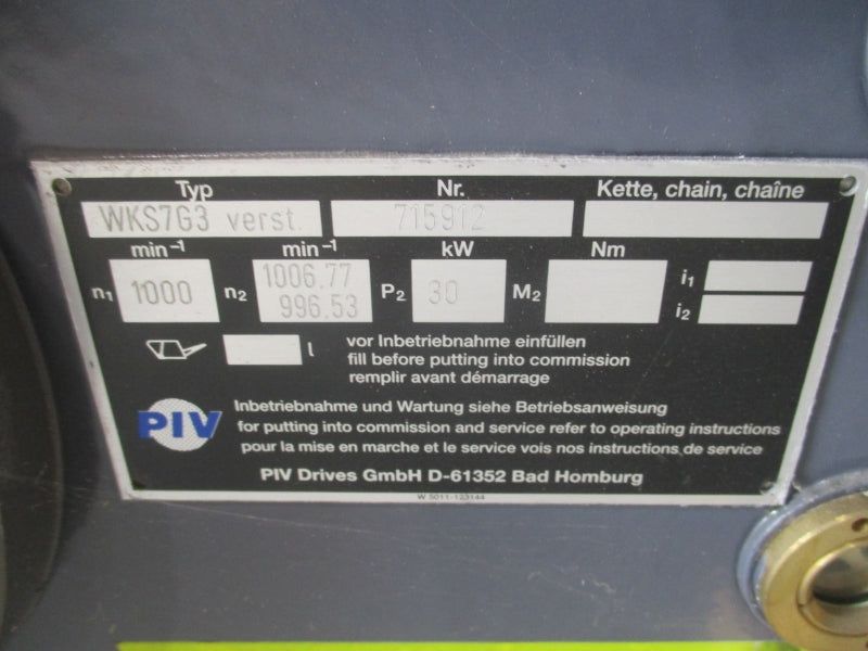 PIV DRIVES WKS7G3 715912 NSNP
