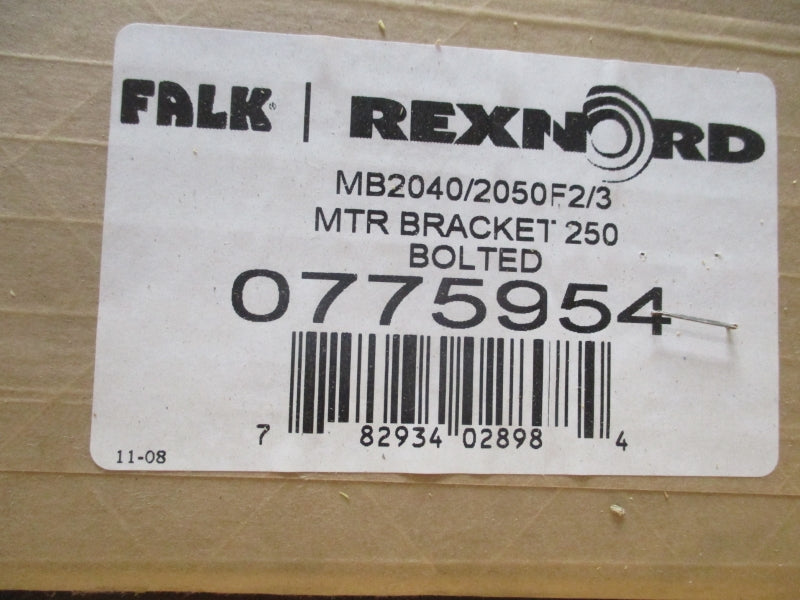 REXNORD 0775954 MB2040/2050F2/3 MTR BRACKET NSMP