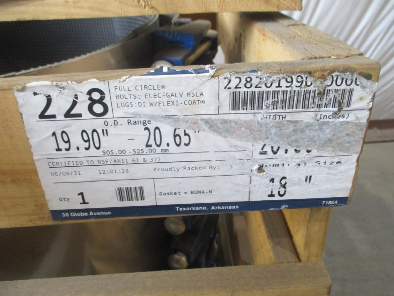 WOLSELEY REPAIR CLAMP 16.60" - 20.65"  NSMP