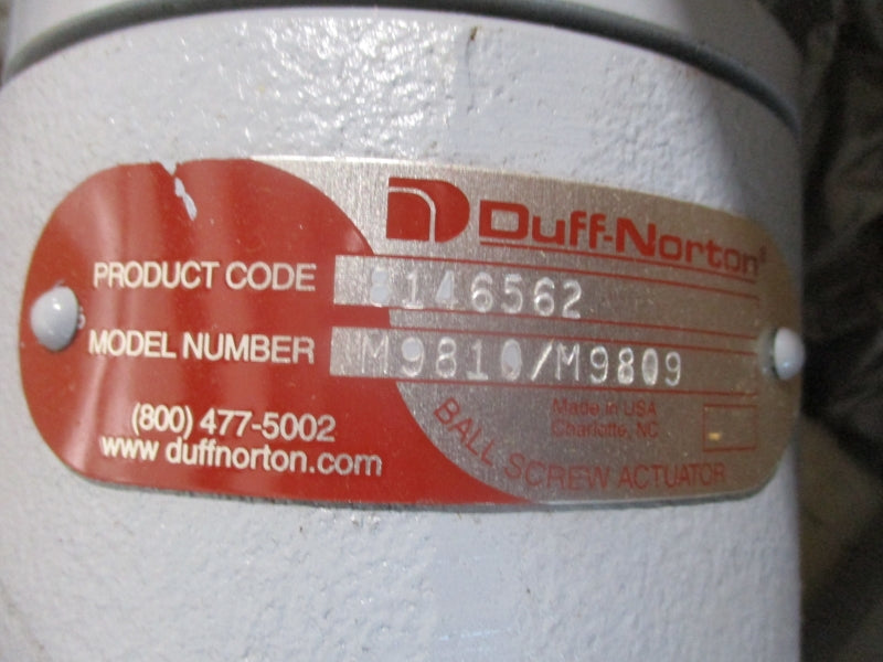 DUFF-NORTON M9810/M9809 NSMP
