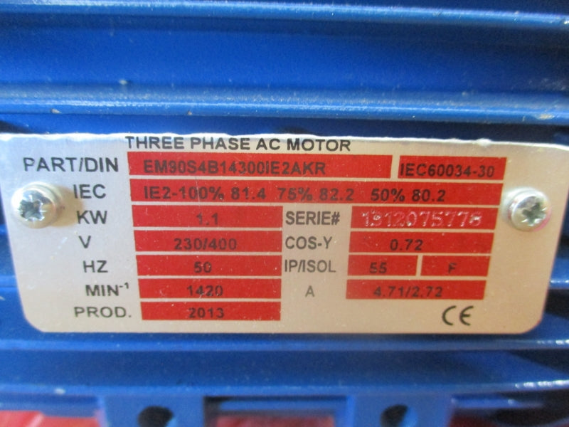 SWANENBERG HYDRAULIEK WH1041701 230/400V 4.71/2.72A NSNP