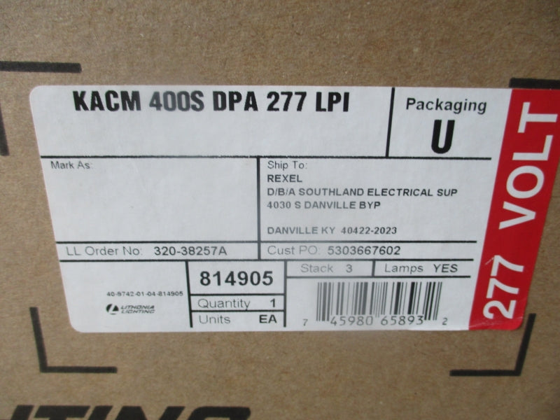 LITHONIA KACM400SDPA277LPI NSMP