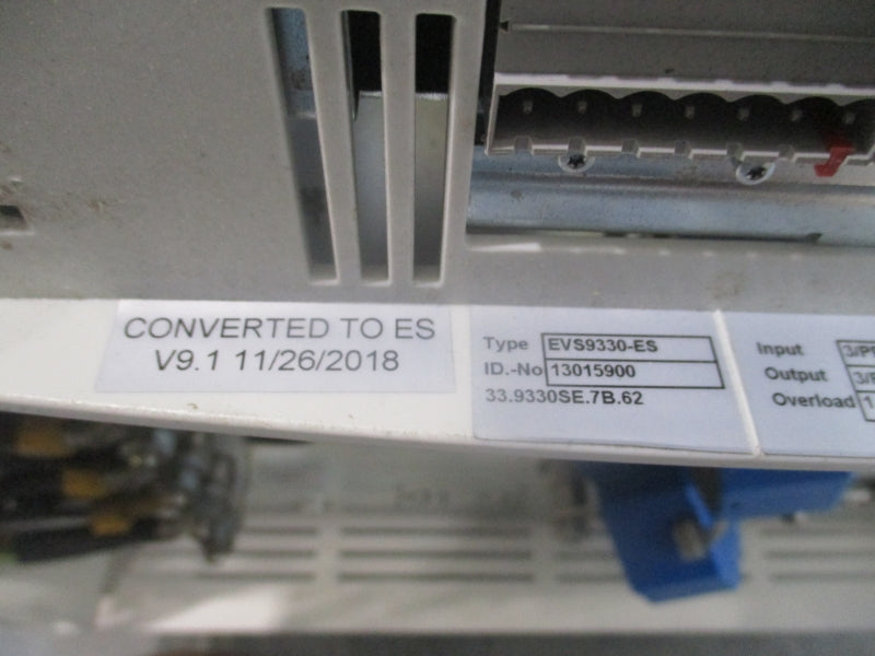 LENZE EVS9330-ES 13015900 400/480V 78.0A (AS PICTURED) UNMP