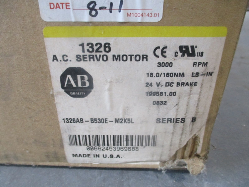 ALLEN BRADLEY 1326AB-B530E-M2K5L SER. B NSFS