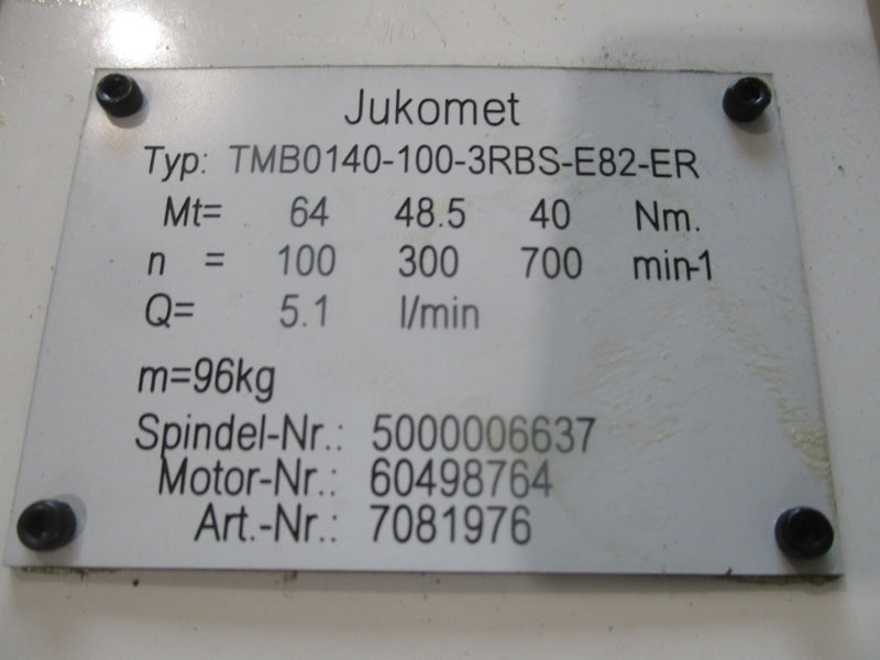 JUNKER TMB0140-100-3RBS-E82-ER NSMP
