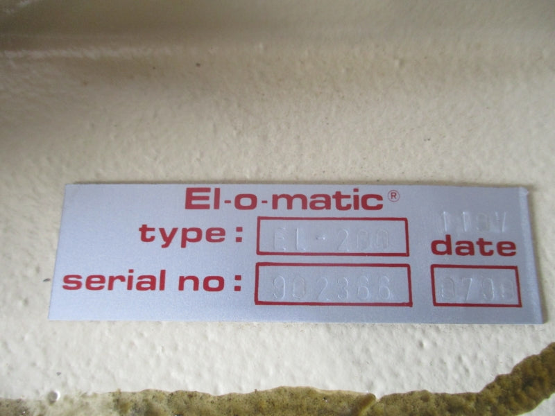 EL-O-MATIC EL-200 110V (AS PICTURED) NSNP